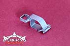 Miniatur Bauteil Dekoration 1:6 1/6 Verschlusslager Werkzeugklemme Klemme Klammer clamp bracket holder Tiger Panzer tank Zubeh&ouml;r Modellbau scale modelling Armortek accessories parts Sektion miniature